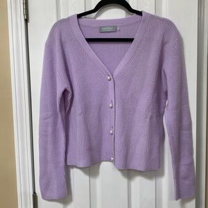Ravella 100% pure cashmere cardigan. NWOT. Size S